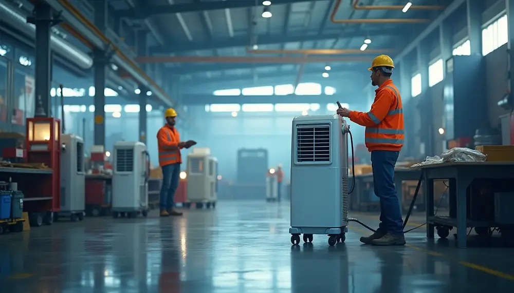 Die besten mobilen Klimaanlagen für die Industrie: Effizienz und Leistung