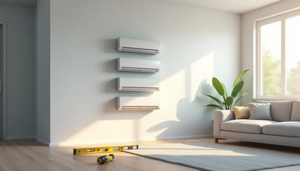 Ein Leitfaden für die Installation der Klimaanlage Splitgerät 3 Innengeräte